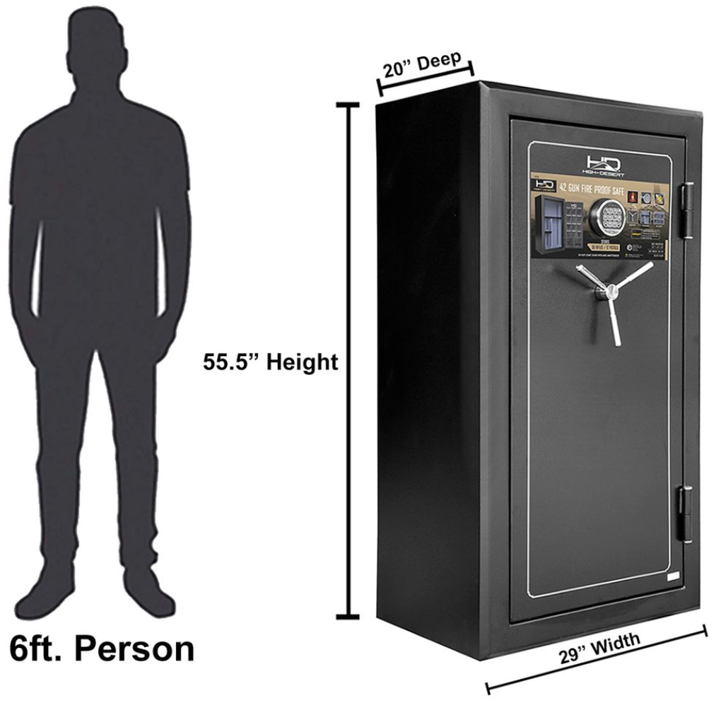HD 42 Gun Fireproof Safe