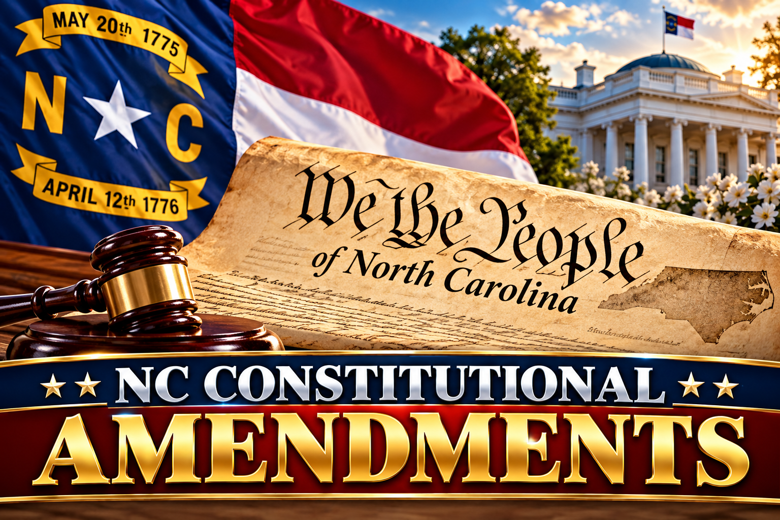 NC Constitutional Amendments fact sheet header